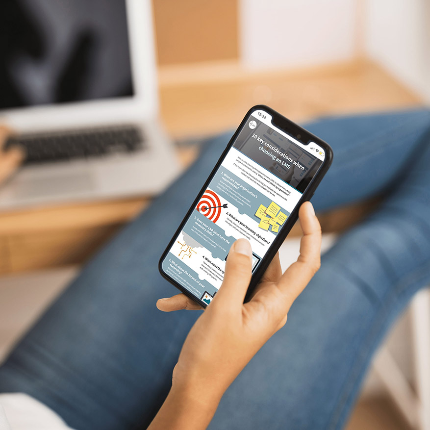 Library Infographic 10 Key Considerations When Switching Your Lms Mobile