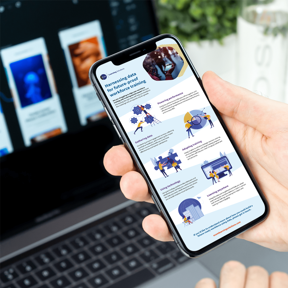 Library Infographic Harnessing Data For Future Proof Workforce Training